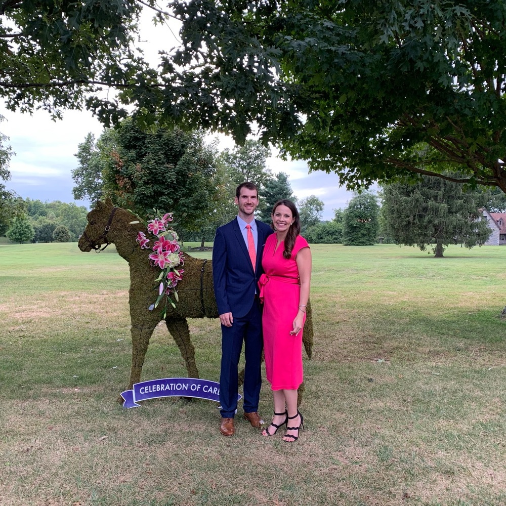 NY&CO Hot Pink Midi dress